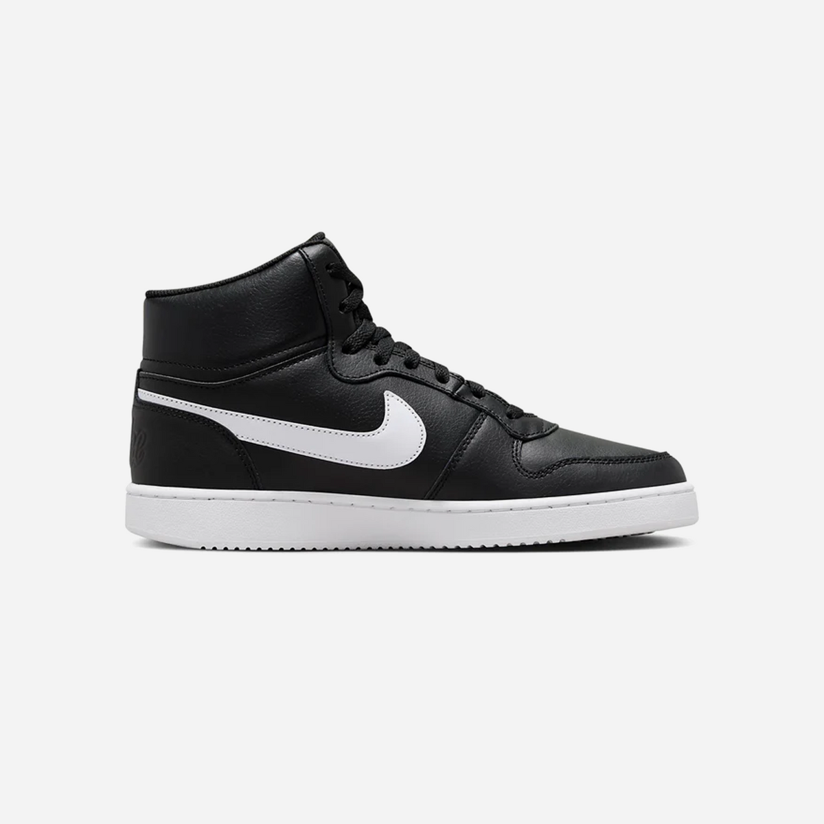 Nike Ebernon Mid Casual Sneakers Black White
