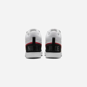 Nike Court Borough Mid White Red Black