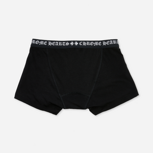 Chrome Hearts Boxer Brief Shorts Black White