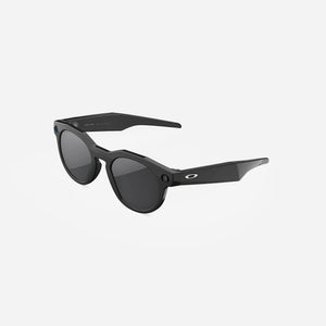Oakley Meta HSTN Prizm Black Polarised Lens Black Frame AI Glasses