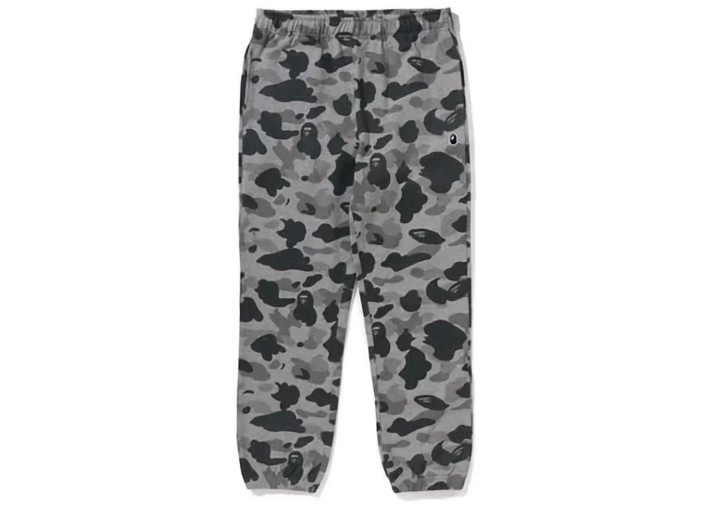Bape Heather Gray Camo Sweatpants Gray