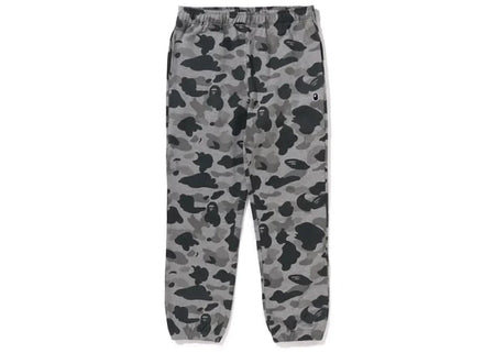 Bape Heather Gray Camo Sweatpants Gray