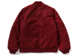 Bape Shark Ma-1 Jacket Red