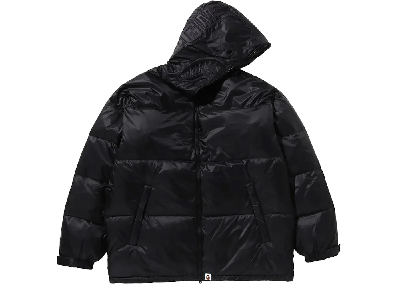 Bape Shark Relaxed Fit Down Jacket Black