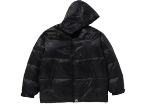 Bape Shark Relaxed Fit Down Jacket Black