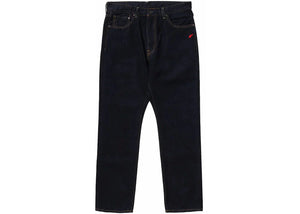 Bape Sta Ape Head Regular Fit Denim Pants Indigo