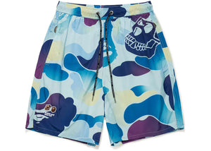 Bape x Bored Ape Yacht Club Water Shorts Blue