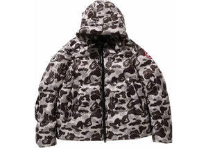 Bape x Canada Goose Crofton Puffer Jacket Grey