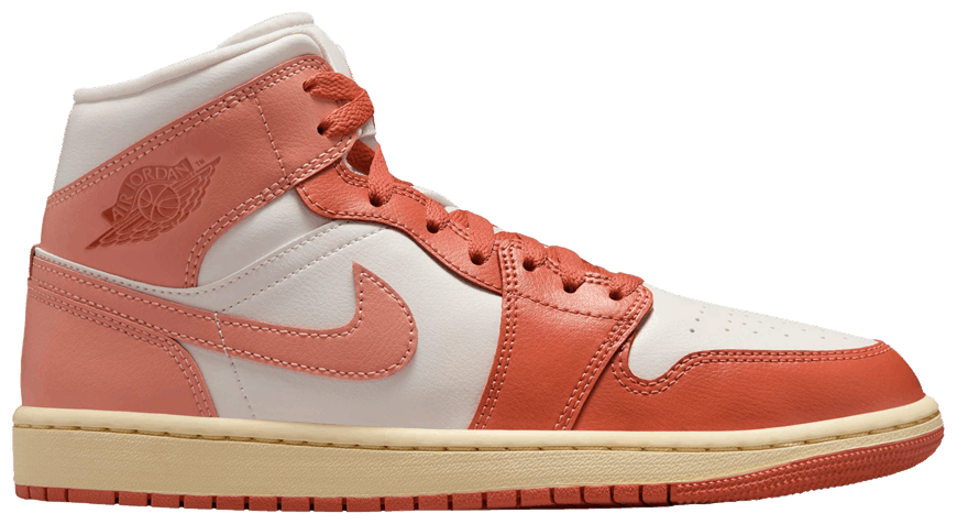 Wmns Air Jordan 1 Mid 'Sail Madder Root'
