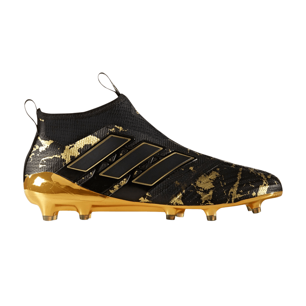 Paul Pogba x adidas Ace 17+ PureControl FG Black Matte Gold