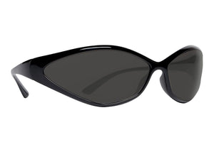 Balenciaga 90S Oval Sunglasses Black (745069T00071000)