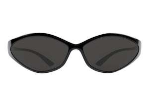 Balenciaga 90S Oval Sunglasses Black (745069T00071000)