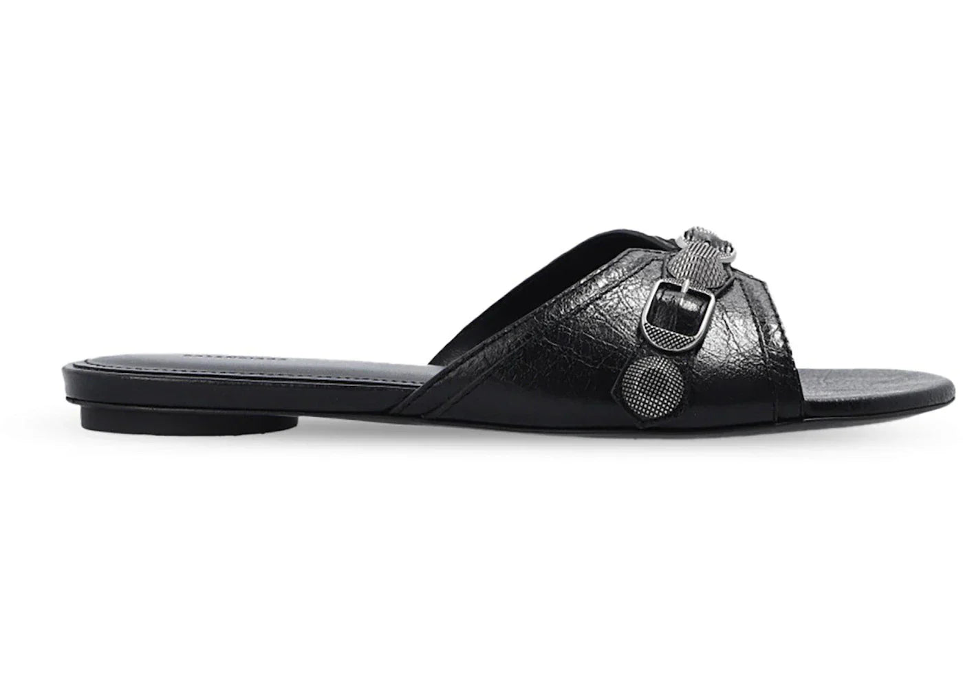 Balenciaga Cagole Sandal Black Womens