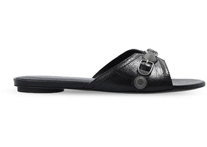 Balenciaga Cagole Sandal Black Womens