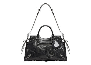 Balenciaga Neo Cagole Handbag Black