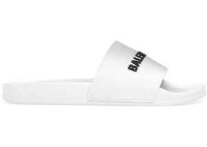 Balenciaga Pool Slide White