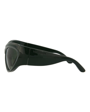 Balenciaga Shield-Frame Bio Injection Sunglasses Green/Green/Green (BB0228S-30013403-002)