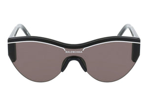 Balenciaga Shield Wrap Sunglasses Black/Grey (BB0004SA-30007308-001)