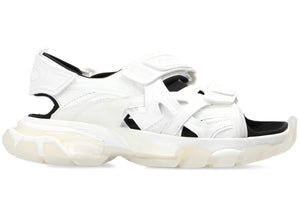 Balenciaga Track Sandal Clear Sole White Black Womens