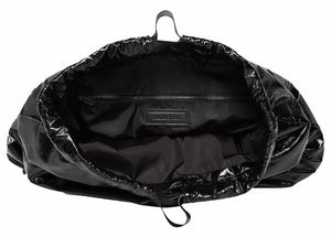 Balenciaga Trash Bag Large Pouch Black