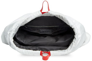 Balenciaga Trash Bag Large Pouch White/Red