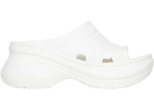 Balenciaga x Crocs Pool Slide Sandals White (Women's)