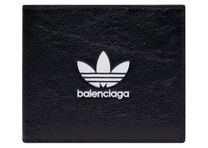 Balenciaga x adidas Square Folded Wallet Black