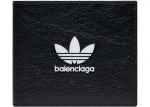 Balenciaga x adidas Square Folded Wallet Black