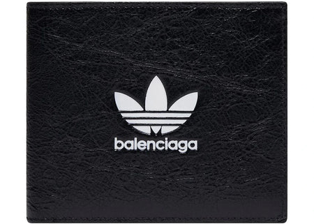 Balenciaga x adidas Square Folded Wallet Black