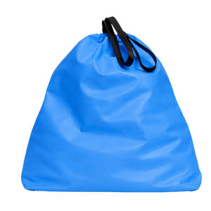 Balenciaga Trash Bag Large Pouch Blue/Black