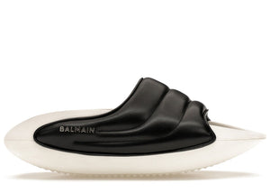Balmain B-IT Mules Black White