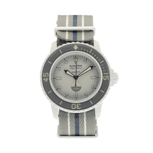 SWATCH X BLANCPAIN BIOCERAMIC SCUBA FIFTY FATHOMS ANTARCTIC OCEAN