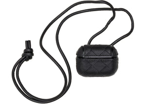 Bottega Veneta Intrecciato AirPods Pro Case Black