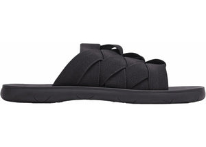 Bottega Veneta Intrecciato Elastic Slides Black