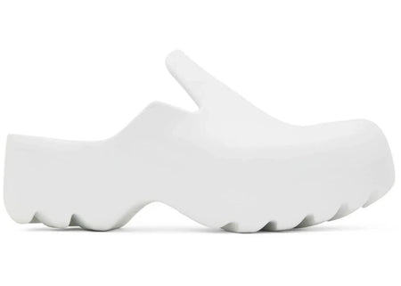Bottega Veneta Rubber Flash Clog White