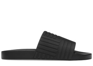 Bottega Veneta Rubber Slides Black
