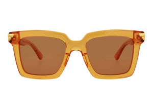 Bottega Veneta Square Sunglasses Orange/Orange(BV1005S-30008310-004)
