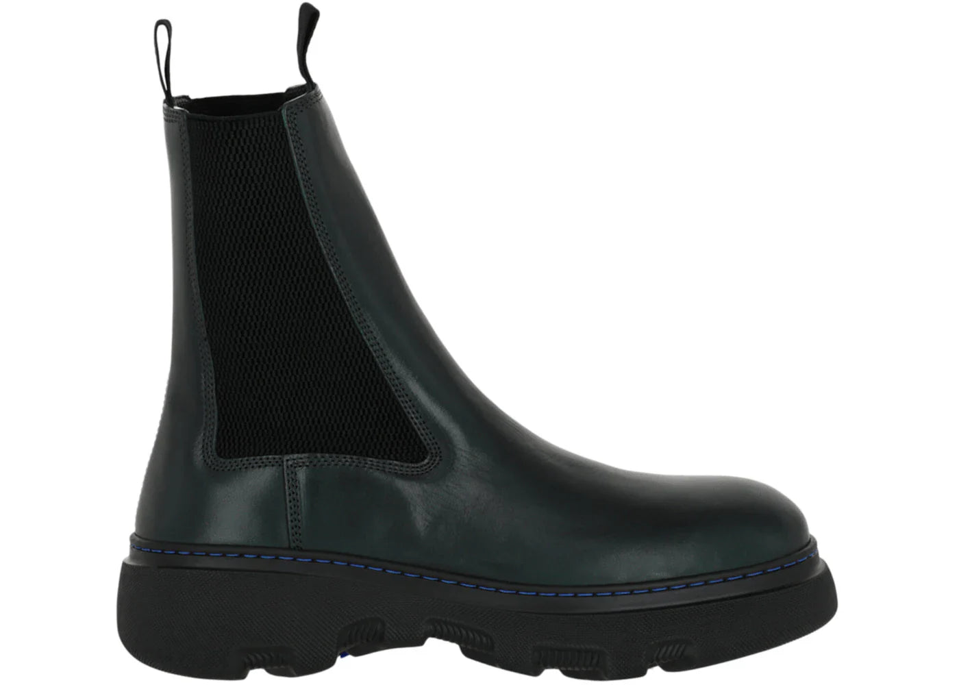 Burberry Creeper Chelsea Boots Green