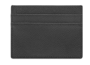 Burberry Grainy Leather Card Case (4 Card Slot) Black