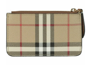 Burberry Kelbrook Check Coin Case Archive Beige