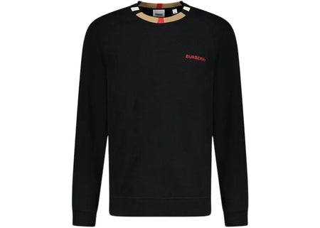Burberry Long Sleeve Icon T-Shirt Black