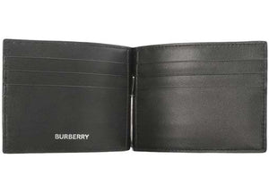 Burberry Money Clip (80841761) Wallet Check Beige