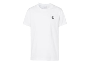 Burberry Monogram Motif Cotton T-Shirt White/Black