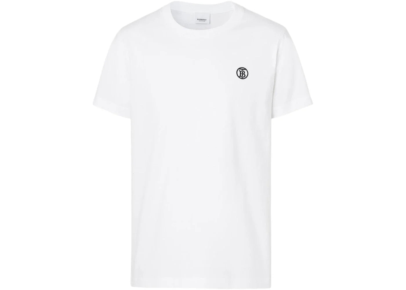 Burberry Monogram Motif Cotton T-Shirt White/Black