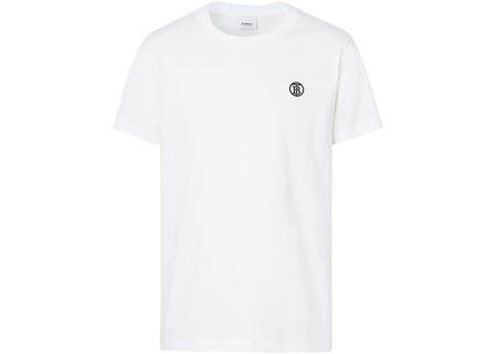 Burberry Monogram Motif Cotton T-Shirt White/Black