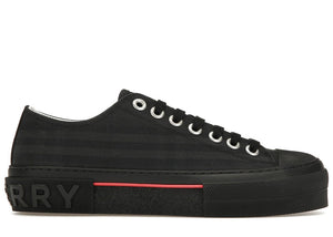 Burberry Vintage Check Canvas Low-Top Sneaker Dark Charcoal