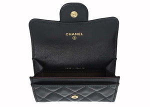 Chanel Classic Card Holder Black (AP0214)