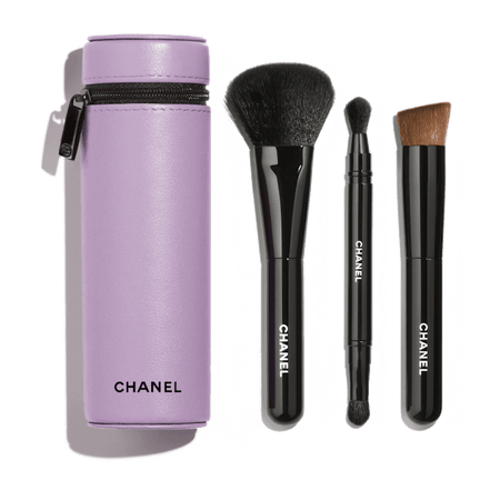 Chanel Codes Couleur Limited-Edition Collection of 3 Essential Brushes 135 - IMMORTELLE