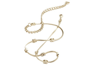 Chanel Metal Necklace Gold (ABE254 B18058 NZS80)