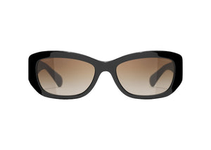 Chanel Rectangle Sunglasses Black (5493 c622/S5)